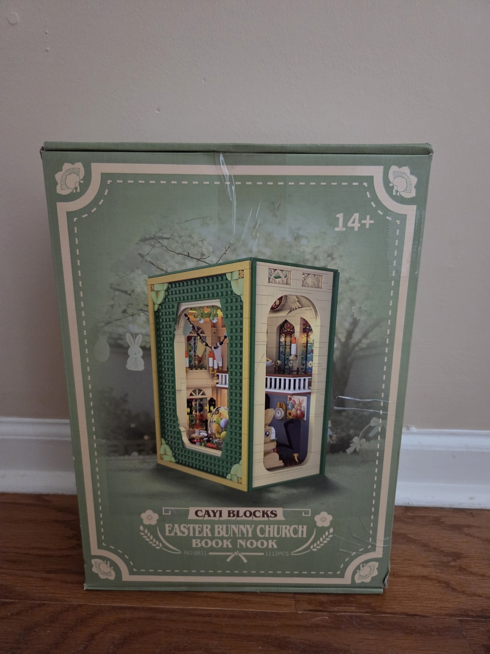 Cayi Blocks Easter Bunny Church Book Nook